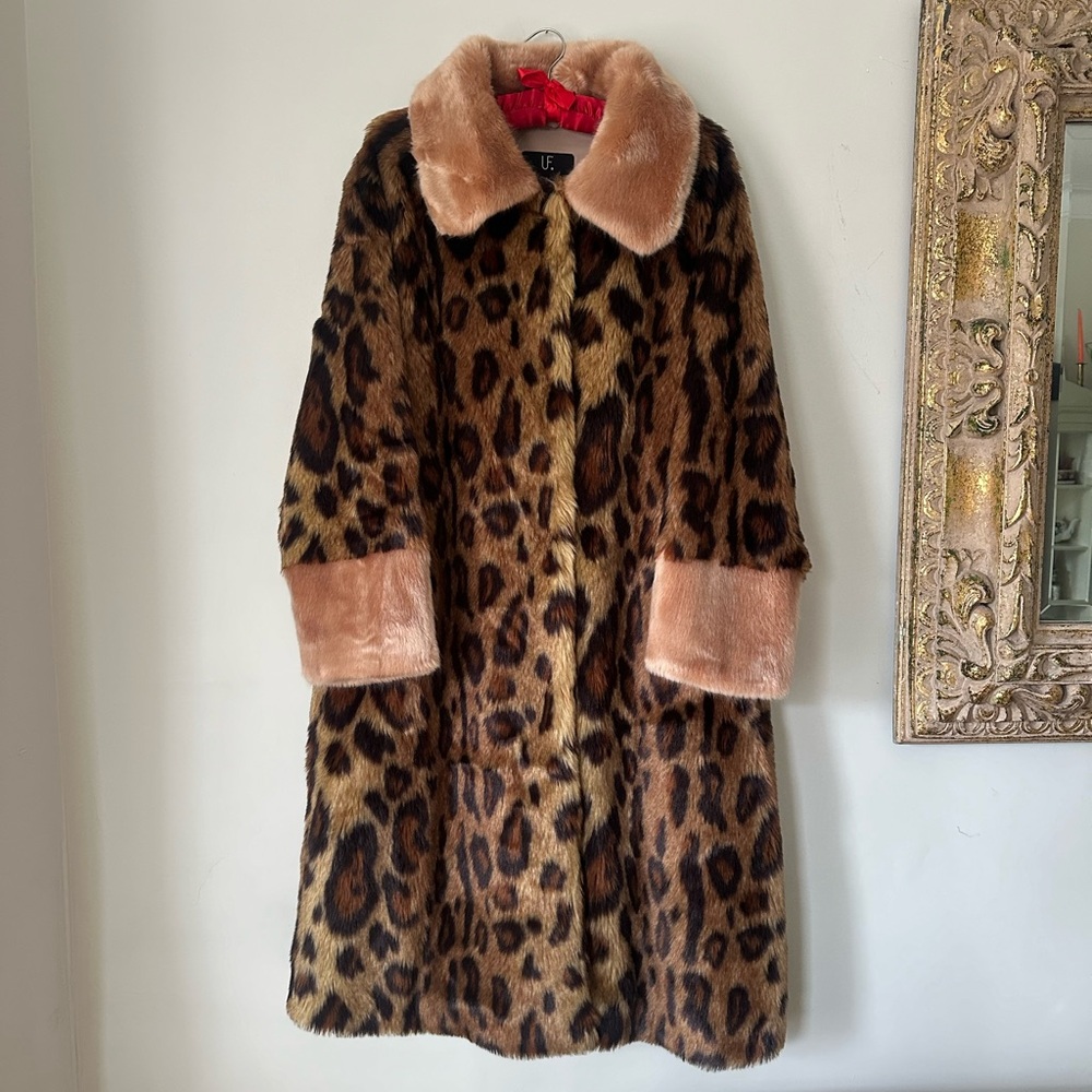 Unreal Fur - Cheetah Print Coat